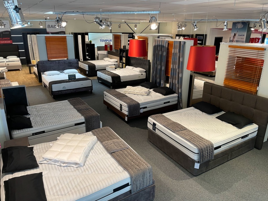 espaces literie magasin