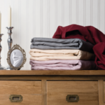 formesse linge rouge rose beige gris ambiance