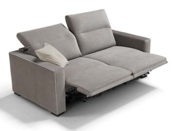 viscomoda alfa canapé de relaxation gris